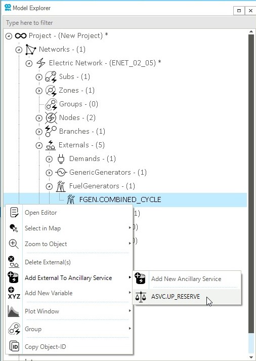 assign external ancillary 00