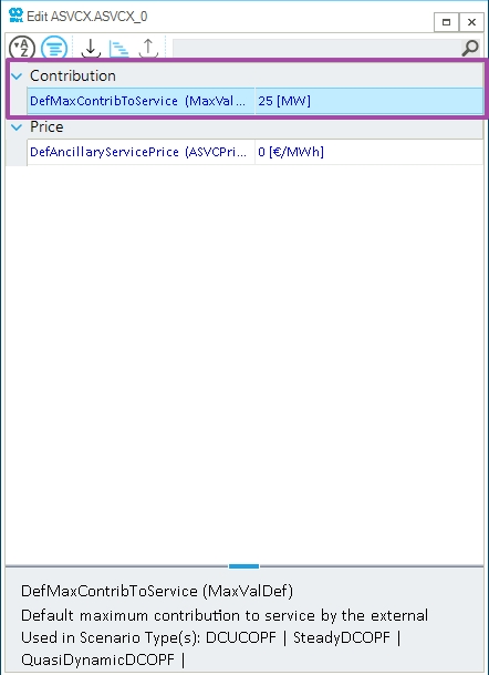 assign external ancillary 01