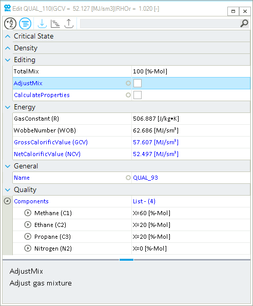 assign gas quality 04