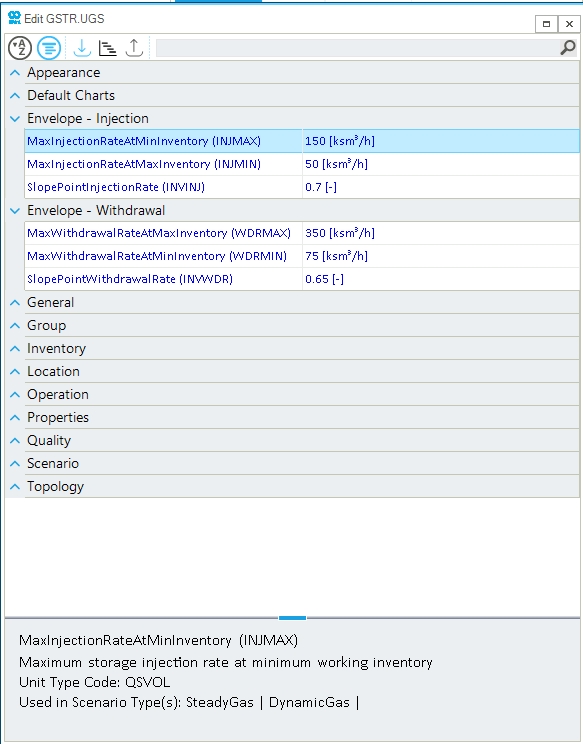 assign gas properties 03