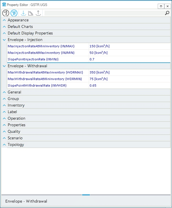 assign gas properties 03