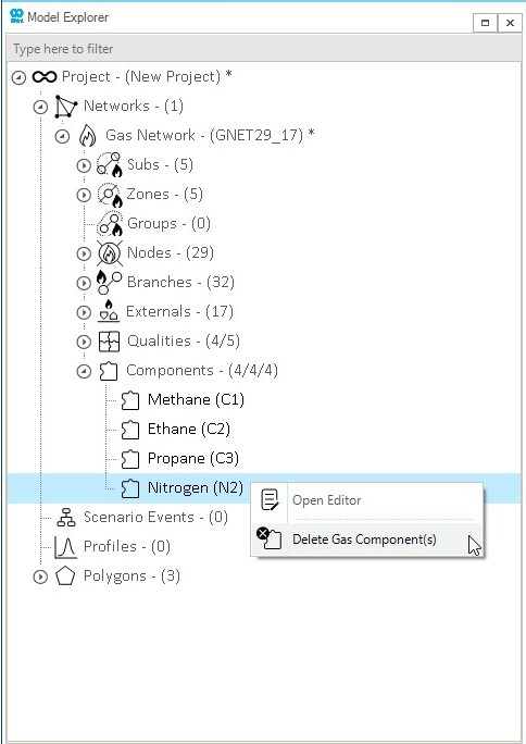 create gas component 01