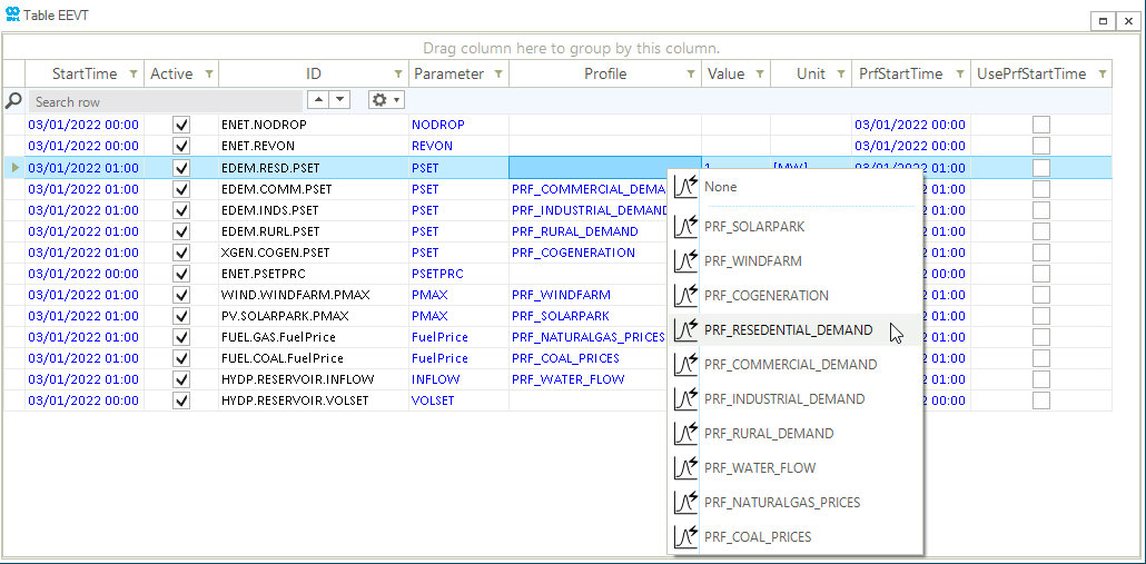 assign profile event 01