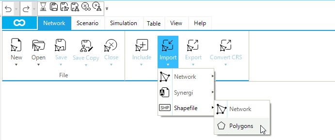 import polygons shapefile 00