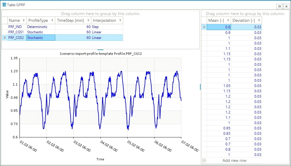 import profile template 03