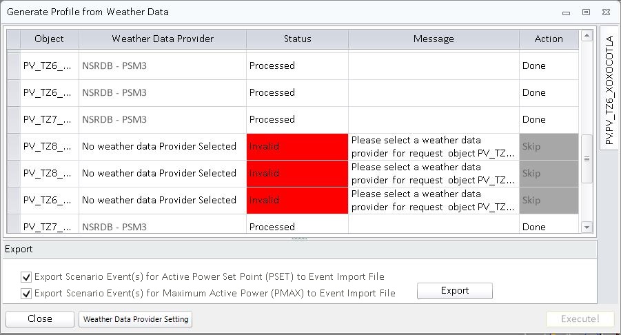 data generate profile