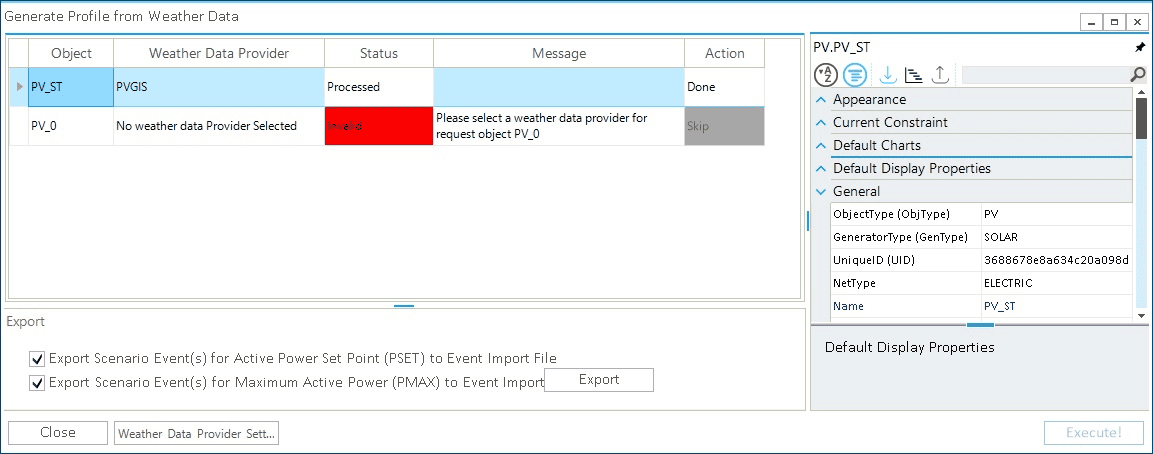 data generate profile