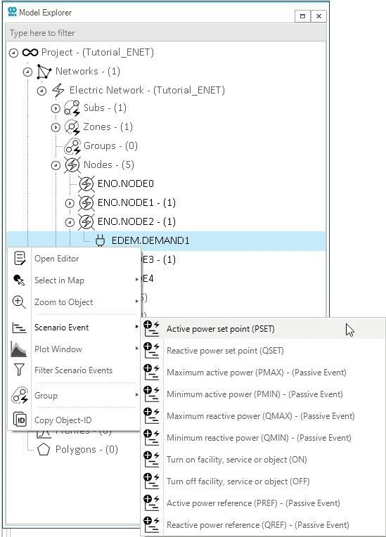create steady scenario 01